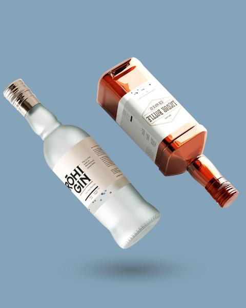 GLASS BOTTLES